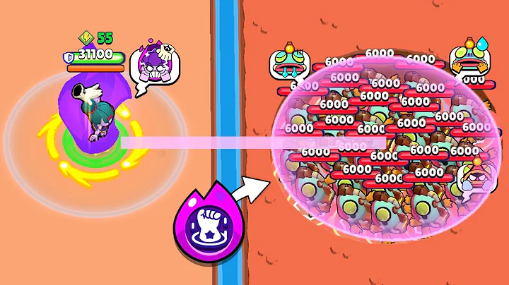 999 GLOWBERT vs NEW OP GIGI'S HYPERCHARGE BROKEN 💀 Brawl Stars 2025 Funny Moments, Fails ep.1899