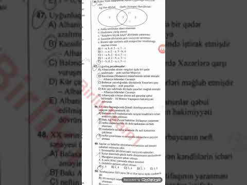 14  iyul 2021-ci il  III blok qəbul testləri