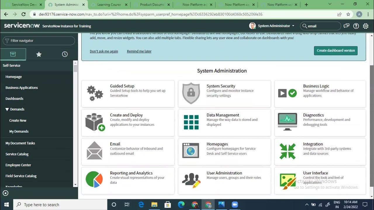 ServiceNow Learning Series Class 3 - Now Platform | Lists | Guided Set ...