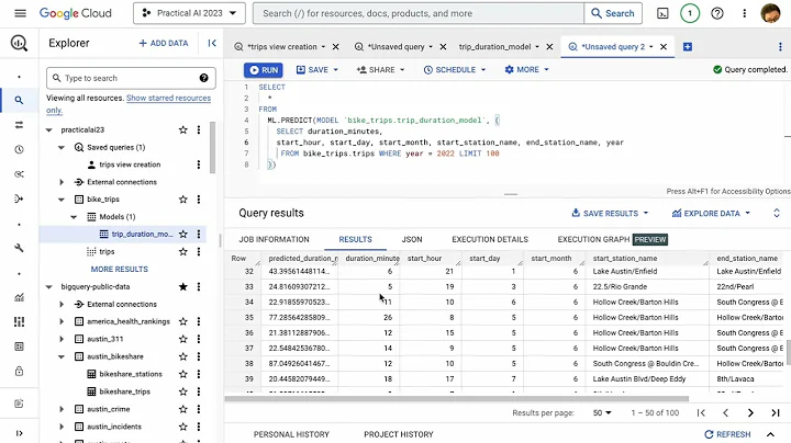 Practical AI 010a: Using BigQuery ML