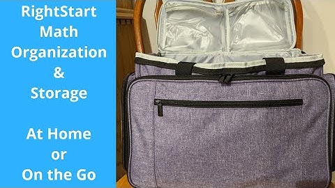 RightStart Math Organization & Storage Home or On the Go