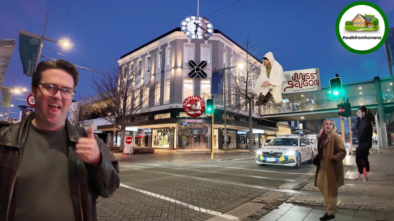 Christchurch City Night Walking Tour  - August 2025
