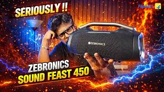 Zebronics Sound Feast 450 Unboxing &amp; Sound Test ⚡⚡ #flipkart #soundfeast450