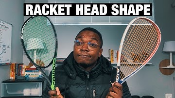 (1/5) Racket Head Shape // Things To Consider When Buying A New Squash Racket // Guide For Beginners