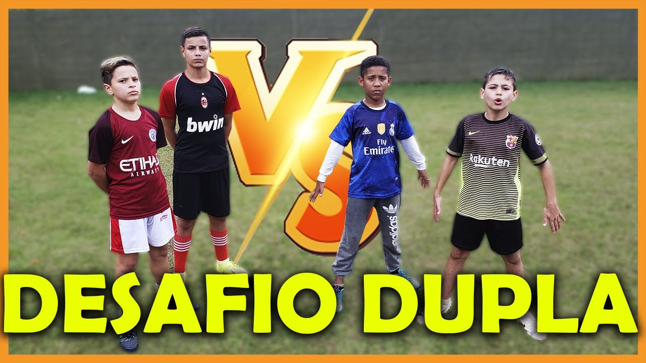 DESAFIO DE DUPLA CONTRA PERNAS DE PAU, NO GOLZINHO