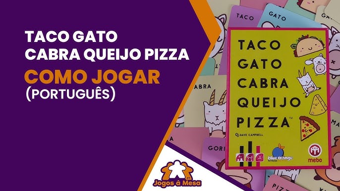 Jogo de Cartas Taco Gato - PaperGames - Casa Joka