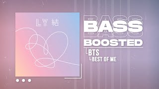 BTS (방탄소년단) - Best of me [BASS BOOSTED]