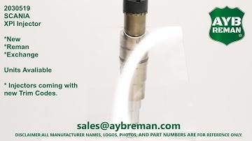 2030519 For Scania XPI Injector