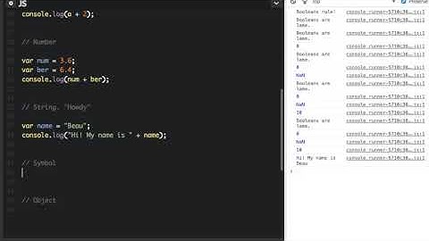 2   Data Types   Beau teaches JavaScript