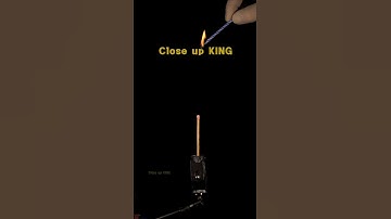 ASMR Matchstick meet candle close-up macro #shorts #satisfying #closeup #asmr #macro