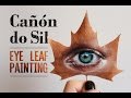 Eye leaf - Oil painting