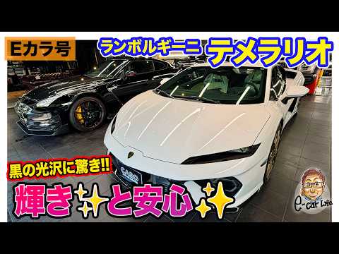 【Eカラ号】ランボルギーニ テメラリオ 「普段使いに向けてプロテクションフィルム施工!」 E-CarLife with 五味やすたか