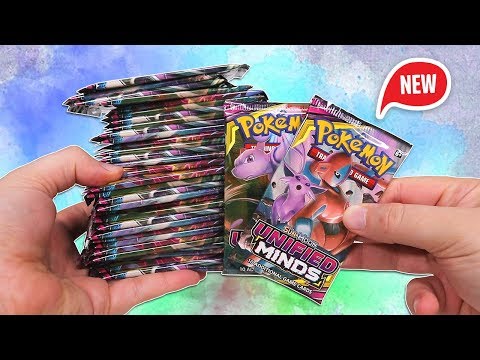 Opening a Pokemon Unified Minds Booster Box! **NEW** (36 Packs)