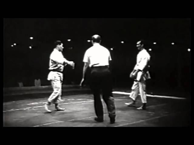 Rolls Gracie, @rollesgracie Carlos Gracie Jr., Helio Gracie and  @ricksongraciejj when they returned from the Sambo Pan American…