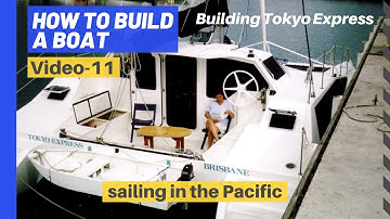 How to build a boat Ep #11 - Catamaran you can live on - Sydney & Pacific