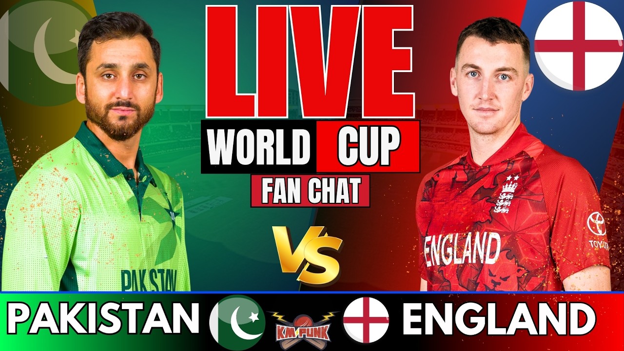🔴T20 WC Live: Pakistan vs England world Cup live match Score | PAK vs ENG Live cricket Match Today