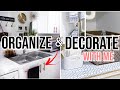 How to Organize and Decorate Under The Kitchen Sink! (Cheap and Easy)