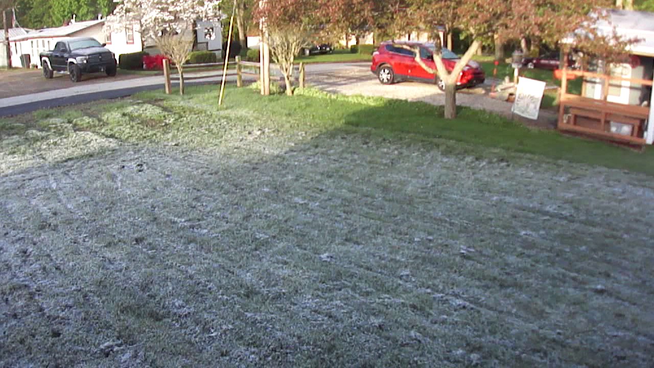 HEAVY FROST on the ground & FREEZE WARNINGS in MAY YouTube