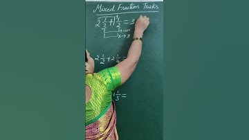 MIXED FRACTION TRICKS | MATHS | COMPETITIVE EXAMS | SHORTS-28 | #maths #mixedfractions