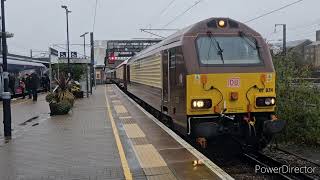 Class 57 & 73 RHTTs, Pullman & 73s on test train at Ashford 18/11/2023