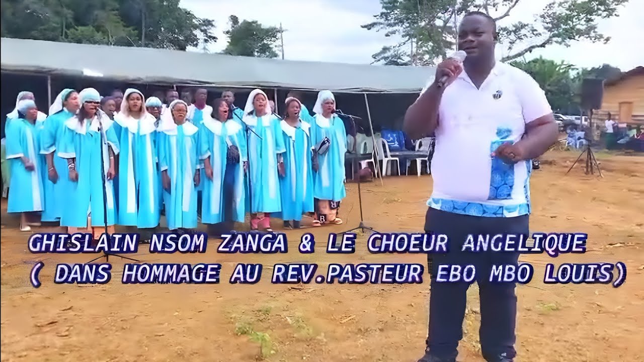 HOMMAGE AU REV PASTEUR EBO MBO LUIS | Le Chœur Angélique du Presbytère Ntem Philadelphie.