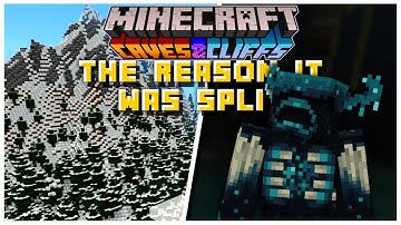 The Actual Reason The Caves & Cliffs Update Was Delayed | Minecraft caves & Cliffs Update