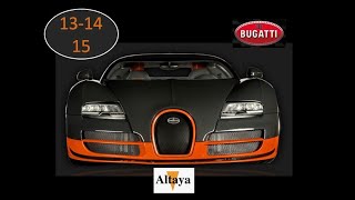 Bugatti Veyron 16.4 Super Sport au 1/8 Altaya fascicules 13,14 &15