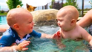 BABY HOT TUB PARTY!