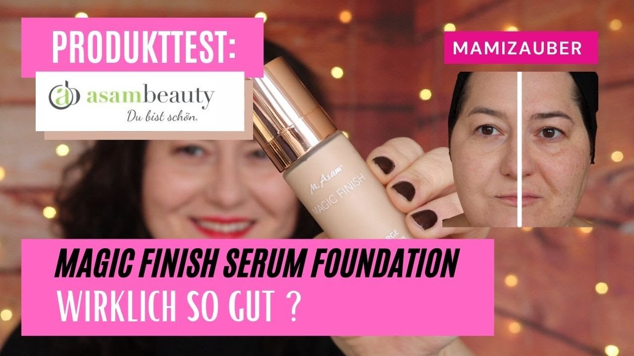 Meine Erfahrung mit M. Asam Magic Finish Supercharge Serum Foundation 👀 Kaufen, ja oder nein? 🧐