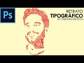 RETRATO TIPOGRÁFICO | Photoshop | TUTORIAL #90 | Español