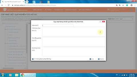 6_báo cáo kết quả khảo sát chính thức