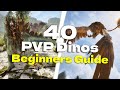 The BEST 40 PVP tames!! in ARK ASA PVP!