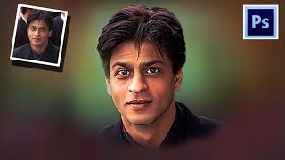 TUTORIAL PHOTOSHOP | DIGITAL PAINTING PHOTOSHOP TUTORIAL | SMUDGE PAINTING ( SPEEDPAINTING) screenshot 5