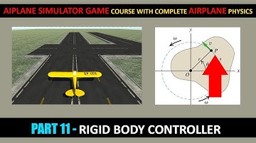 Rigid Body Controller In Unity - Part 11 | Airplane Simulator Game Course In Urdu/Hindi