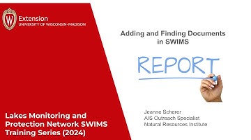 SWIMS Video Series: Adding Documents