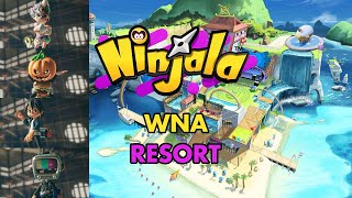 Ninjala Twitch Group Hangout in the WNA Resort