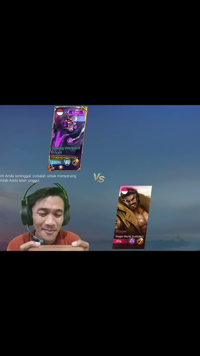 BYONE ROGER SEROSOT VS ROGER MURID YUDHIZ FIGHTER NO 1😱