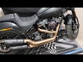 Harley Davidson Fat Bob 114ci with Vance & Hines Hi Output Slip-Ons and Vo2 Rogue air intake