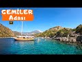 Gemiler Adası (St.Nicolas Adası) - Ulaşması Zor Ancak Muhteşem Bir Ada!