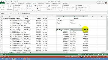 Excel # 346 - Spezialfilter (5) - Erweiterter Filter für ausgewählte Spalten