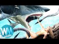 ¡Top 10 Películas RIDÍCULAS sobre TIBURONES!