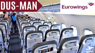 EUROWINGS | DÜSSELDORF - MANCHESTER | TripReport | EW 9340 | BASIC FARE | AIRBUS A320 | FullHD