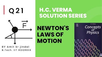 H C VERMA SOLUTIONS::NEWTON