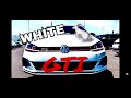 2019 White VW GTI Rabbit Edition