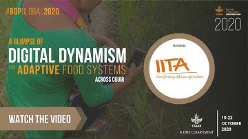A glimpse of Digital Dynamism for Adaptive Food Systems across CGIAR: IITA