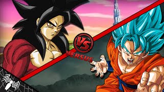 Goku SSJ4 vs Goku SSJ Blue. ¿Quien Gana? | Dragon Ball Super.