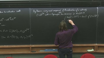 Algebraic Geometry (MTH-AG) Lecture 13