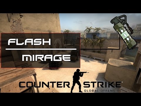 CS:GO - Tuto flash - Mirage
