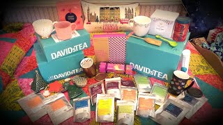 GIANT Tea Haul ☕? DAVIDsTEA Semi Annual SaleWHAT DID I DO ? GIVEAWAY INFO davidstea