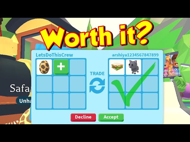 Roblox Adopt Me Trading Values - What is Ocean Egg Worth